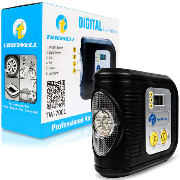 amicikart tirewell digital tyre inflator